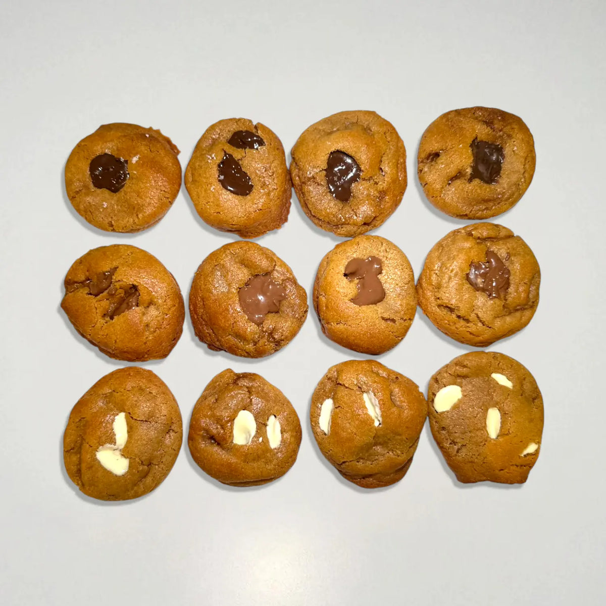 Boîte chocolat 12 mini cookies AGB cookies