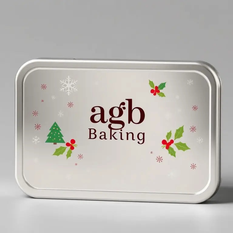 Boîte coffret cadeau Noël - 6 cookies AGB Baking