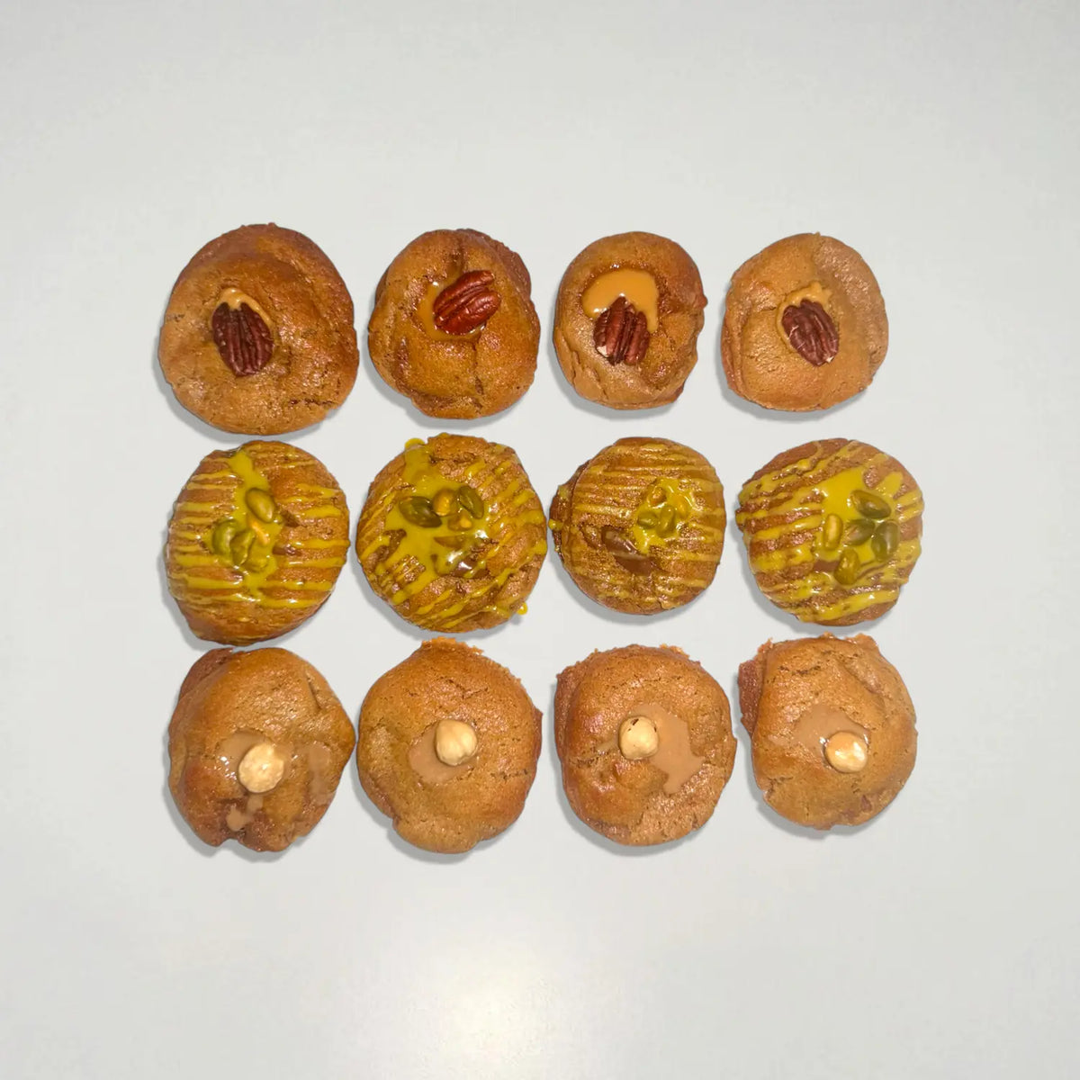 Boîte croquante 12 mini cookies AGB cookies