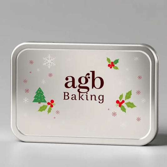 Boîte coffret cadeau Noël - 6 cookies AGB Baking